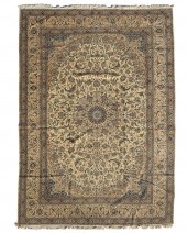 A NAIN AREA RUGA Nain area rug