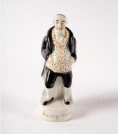 A named Staffordshire figure '