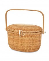 A NANTUCKET LIGHTSHIP BASKETA
