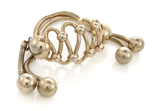 A Napier Goldtone Bracelet.