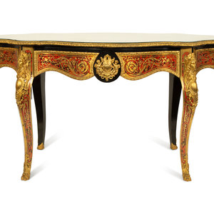 A Napolean III Style Gilt Metal