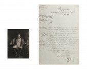 A NAPOLEON BONAPARTE SIGNED MI