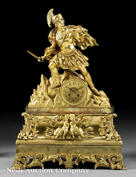 A Napoleon III Bronze Doré