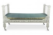 A NAPOLEON III CHILD'S BED WIT