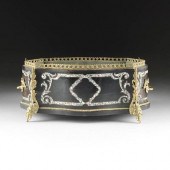 A NAPOLEON III EBONIZED WOOD,
