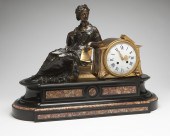 A Napoleon III gilt and patina