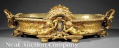 A Napoleon III Gilt Bronze Jar