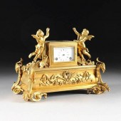 A NAPOLEON III GILT BRONZE FIG