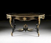 A NAPOLEON III GILT BRONZE MOU