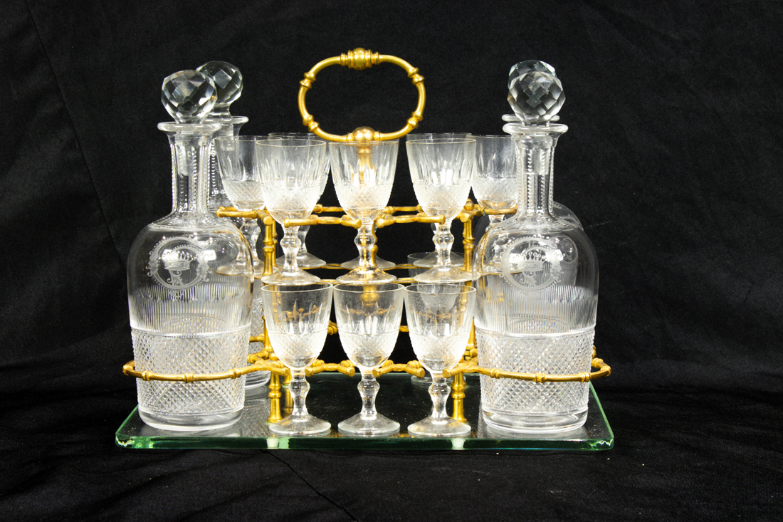 A NAPOLEON III STYLE GILT BRONZE,