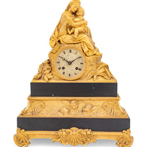 A Napoleon III Style Gilt Metal
