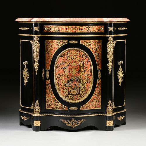 A NAPOLEON III STYLE MARBLE