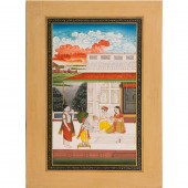 A NATHDWARA MINIATURE PAINTING