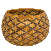 A NATIVE AMERICAN BASKET, PROB