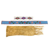 A NATIVE AMERICAN BEADWORK TOG