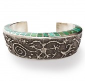 A NATIVE AMERICAN TURQUOISE AN