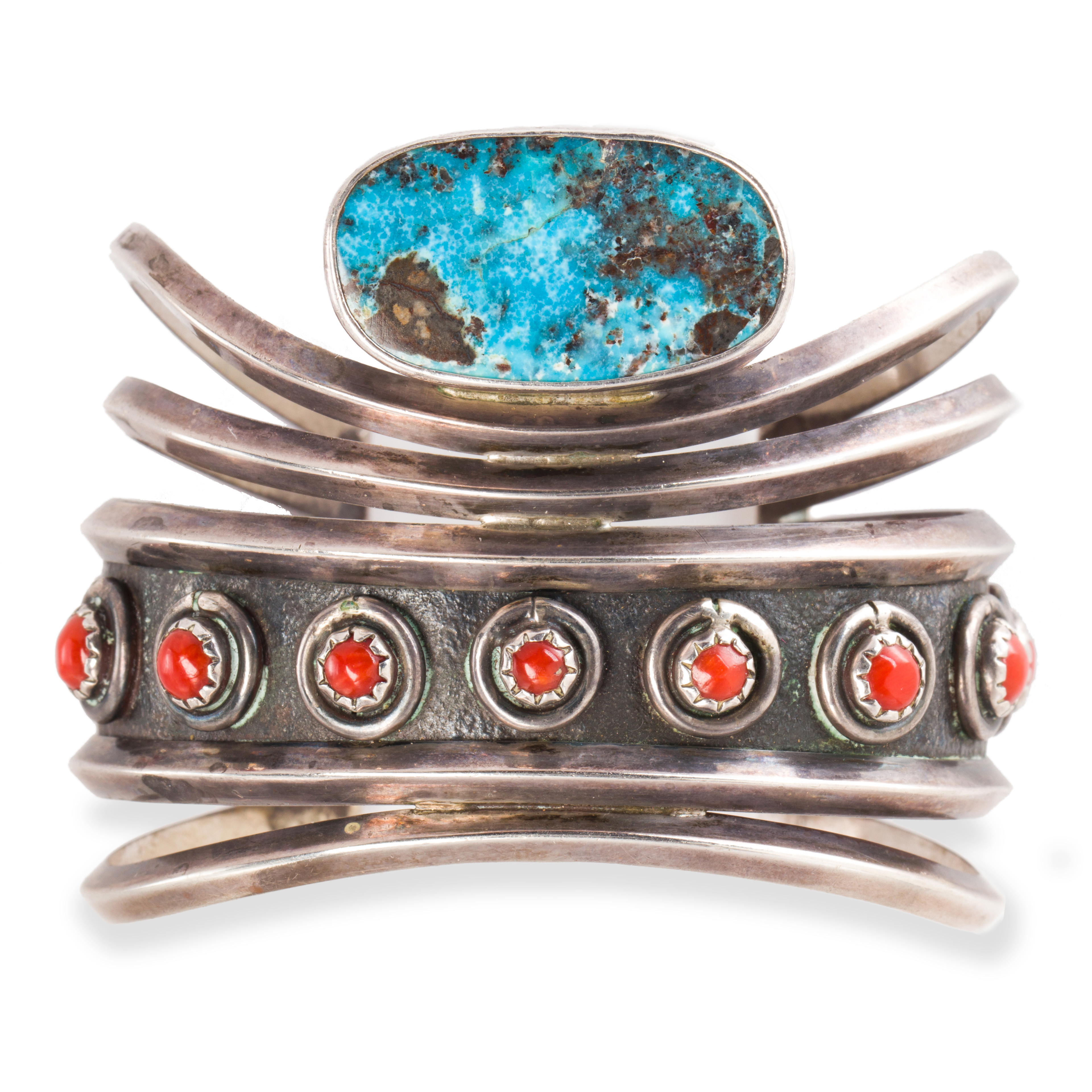 A NATIVE AMERICAN TURQUOISE,