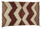 A NAVAJO BANDED BLANKETA Navaj