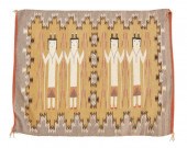 A NAVAJO BURNTWATER YEI TEXTIL