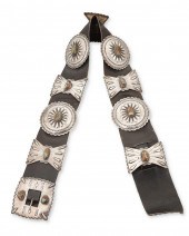 A NAVAJO CONCHO BELTA Navajo c