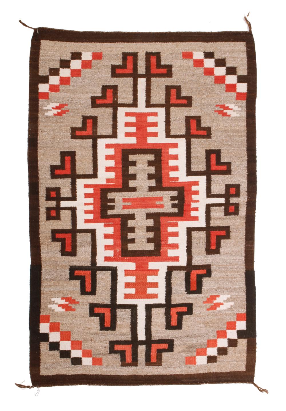 A NAVAJO CRYSTAL RUGA Navajo