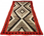 A NAVAJO EYE DAZZLER RUG A Nav