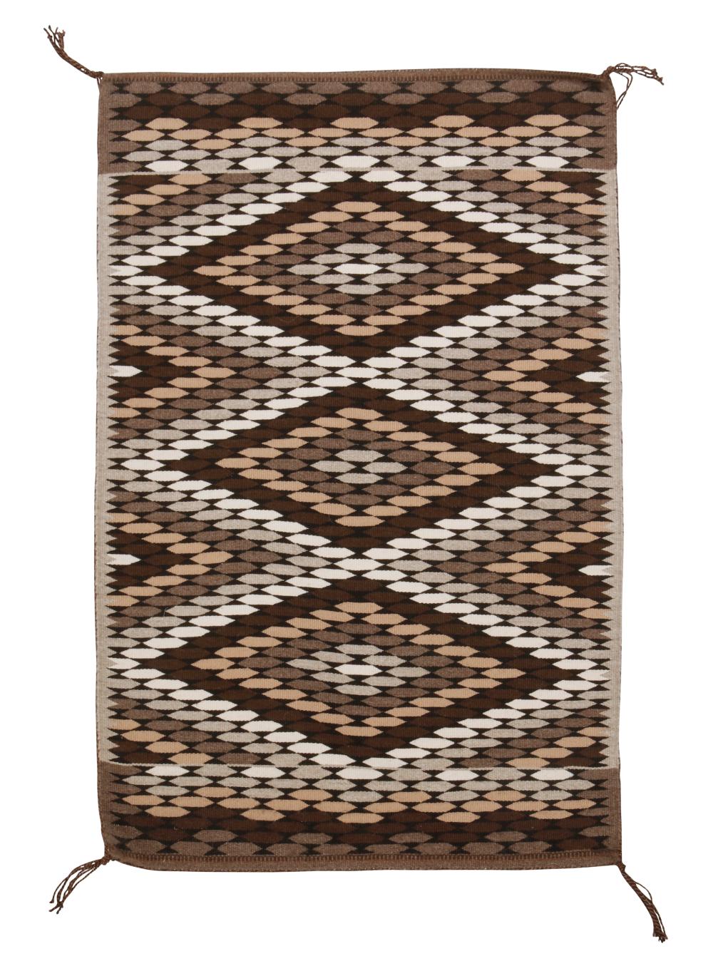 A NAVAJO EYEDAZZLER TEXTILEA Navajo
