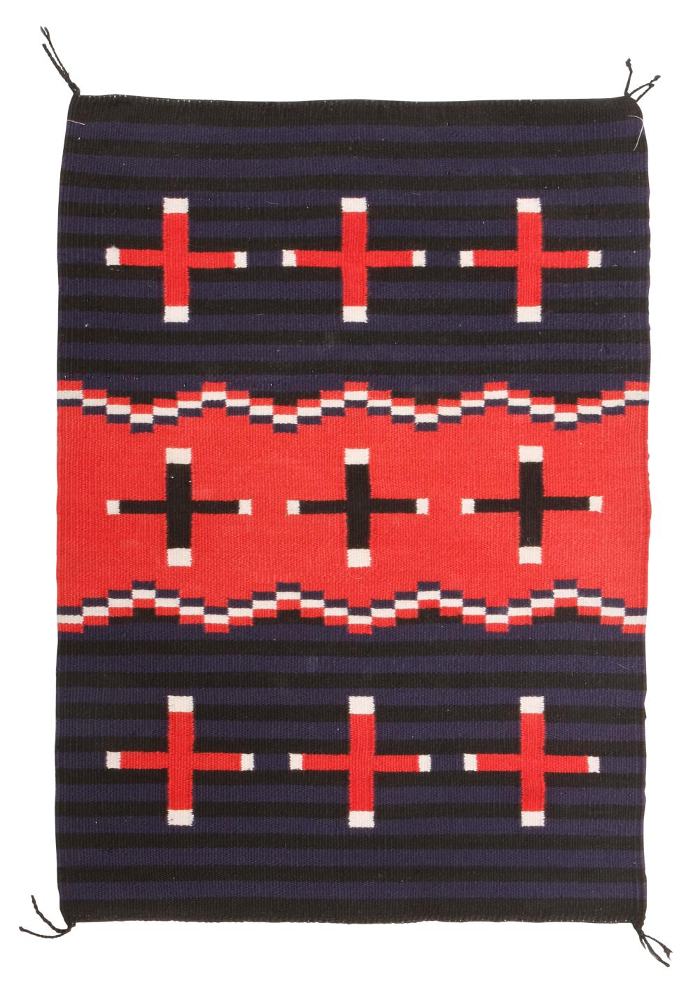 A NAVAJO MOKI-STYLE TEXTILEA Navajo