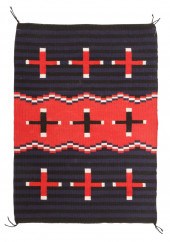 A NAVAJO MOKI-STYLE TEXTILEA N