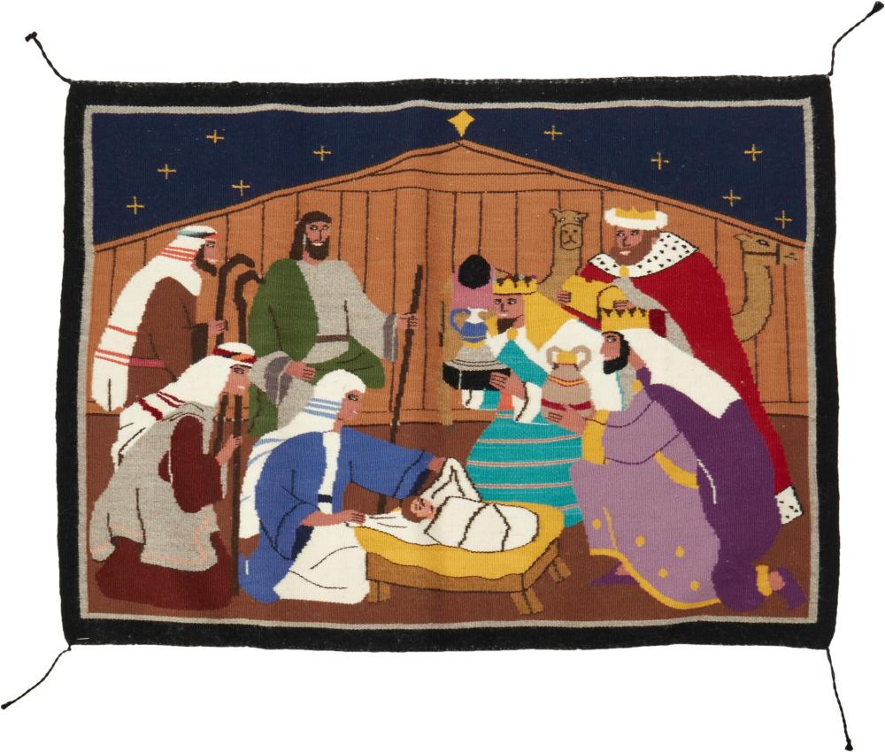 A NAVAJO NATIVITY PICTORIAL