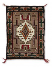 A NAVAJO PICTORIAL RUGA Navajo