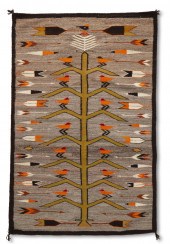 A NAVAJO PICTORIAL RUGA Navajo