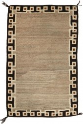 A NAVAJO REGIONAL DOUBLE SADDL