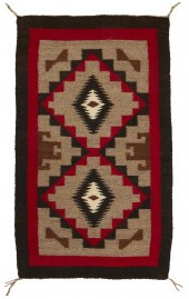 A NAVAJO REGIONAL RUG, BY STEL