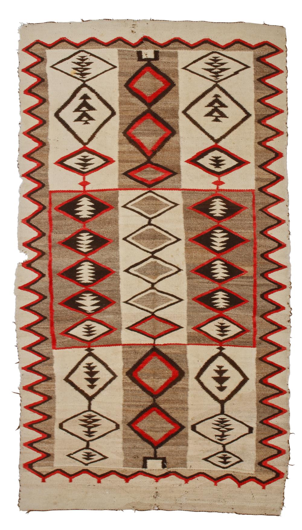 A NAVAJO REGIONAL TEXTILEA Navajo