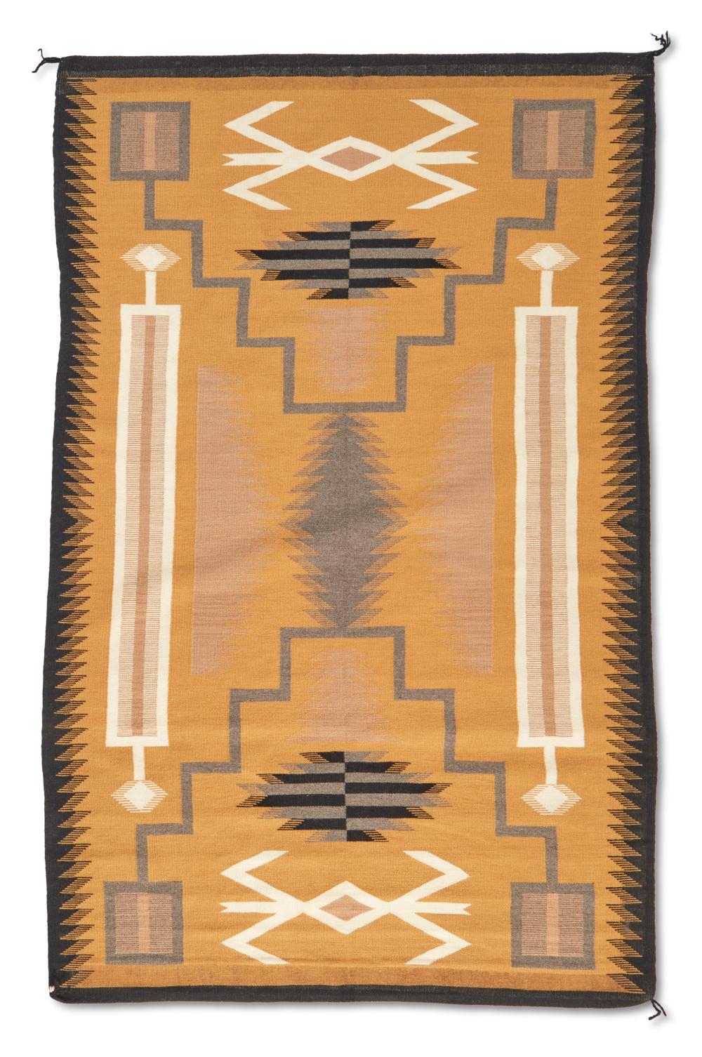 A NAVAJO STORM PATTERN RUGA