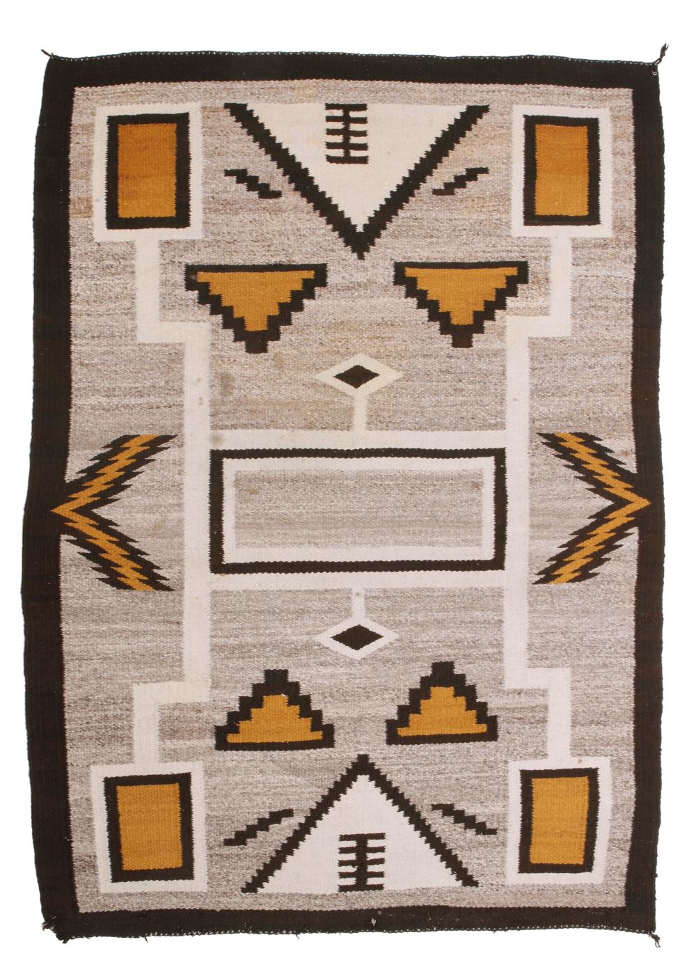 A NAVAJO STORM PATTERN VARIANT RUGA