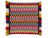 A NAVAJO "SUNDAY" SADDLE BLANK