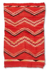 A NAVAJO TRANSITIONAL RUGA Nav