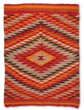 A NAVAJO TRANSITIONAL RUGA Nav