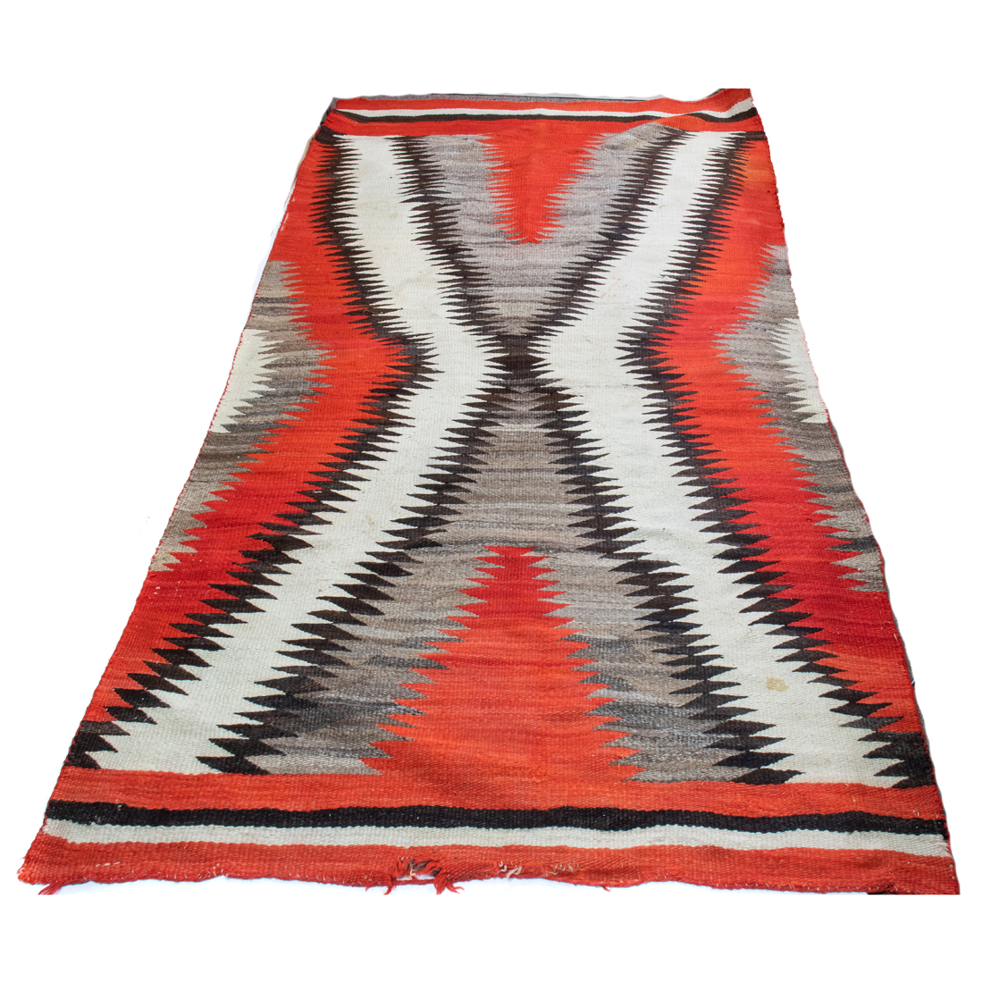 A NAVAJO TRANSITIONAL WEARING