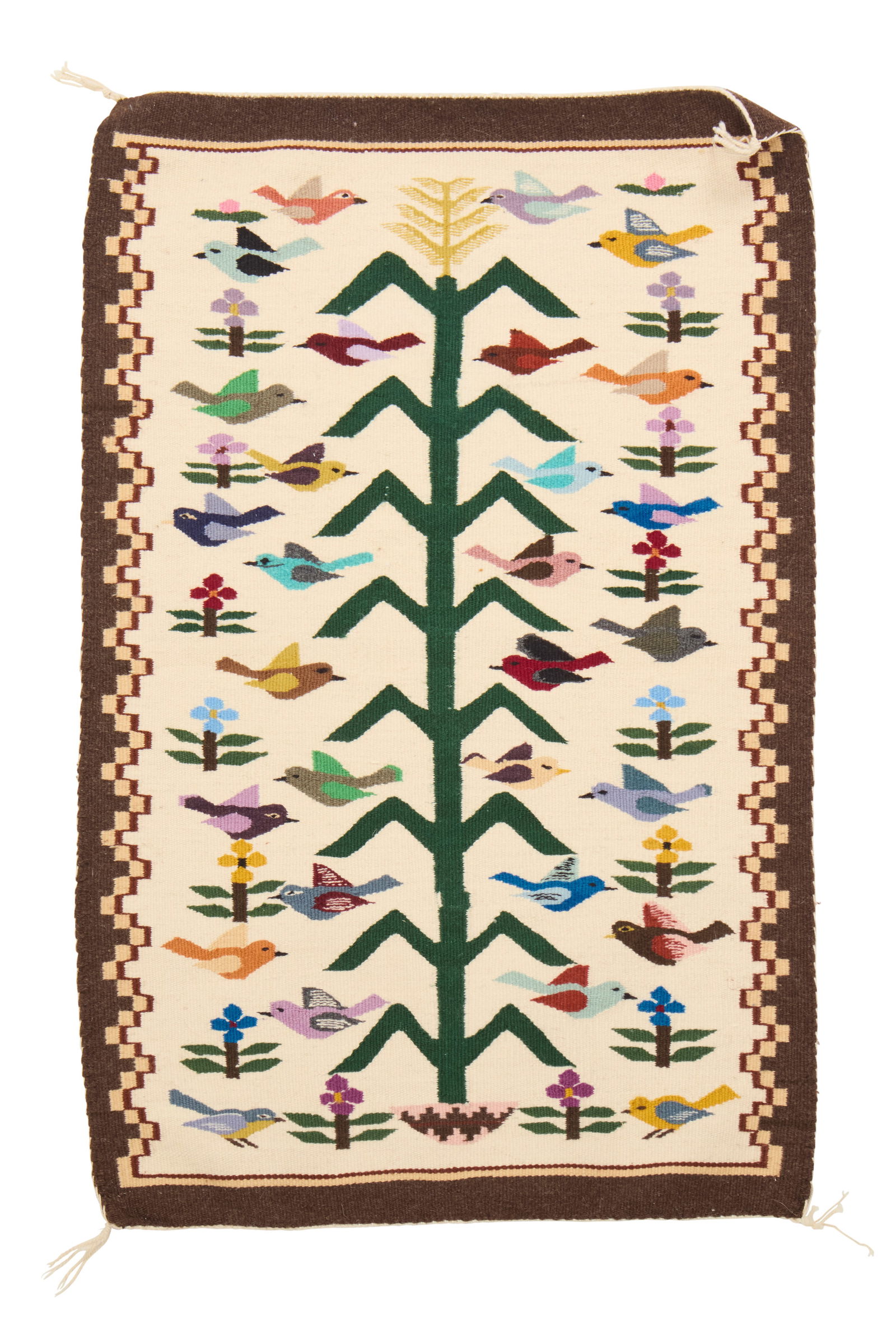 A NAVAJO TREE OF LIFE PICTORIAL