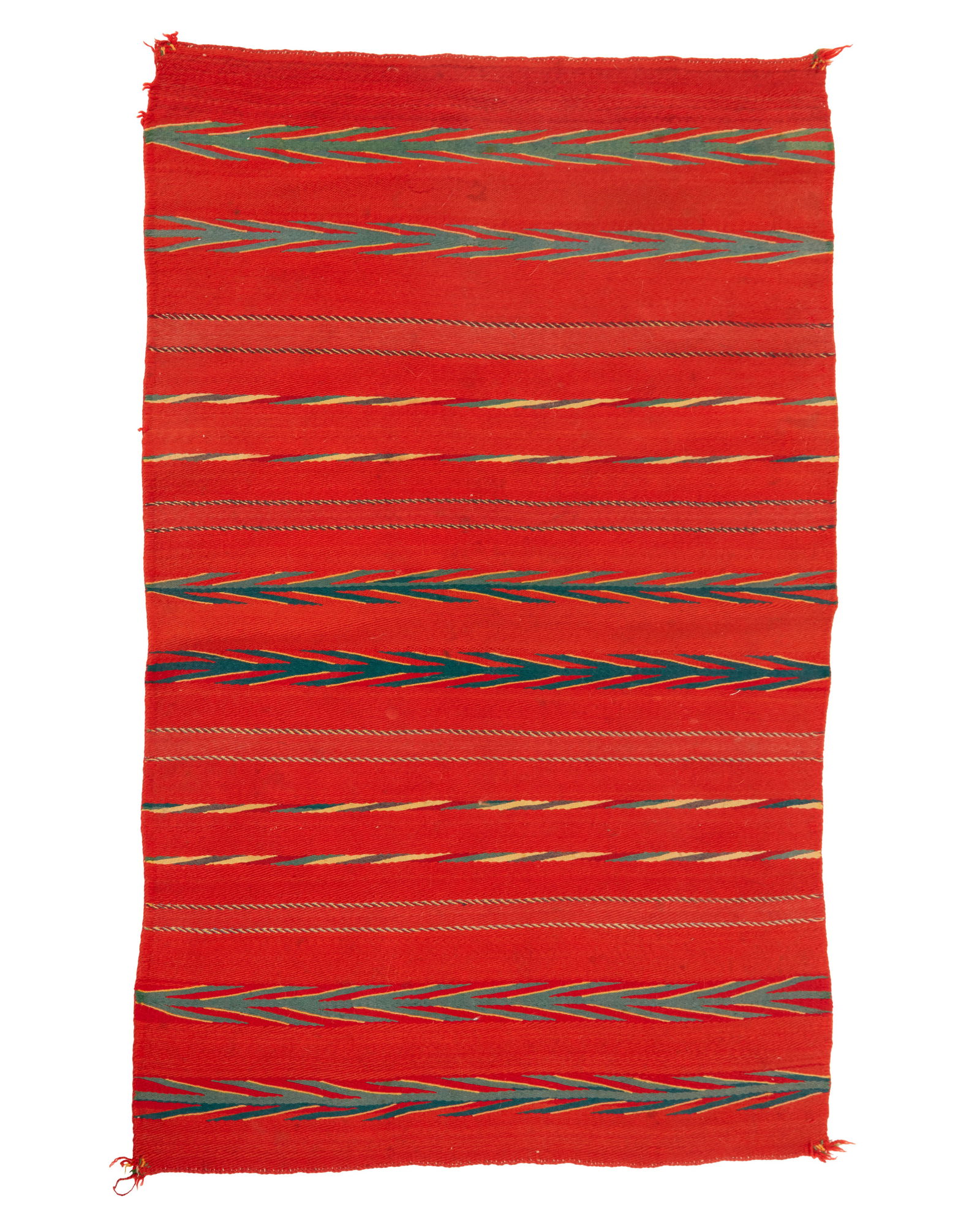 A NAVAJO TWILL WEAVE DOUBLE