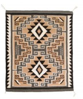 A NAVAJO TWO GREY HILLS RUGA N