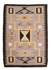 A NAVAJO TWO GREY HILLS STORM