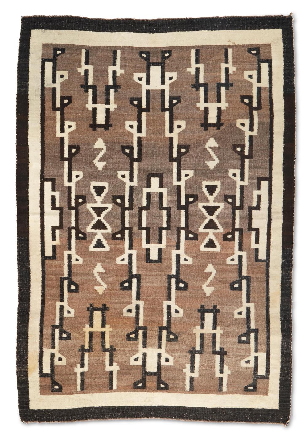 A NAVAJO TWO GREY HILLS RUGA Navajo