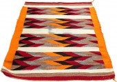 A NAVAJO WEARING BLANKET WITH