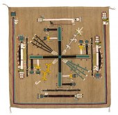 A Navajo Weaving Sandpainting