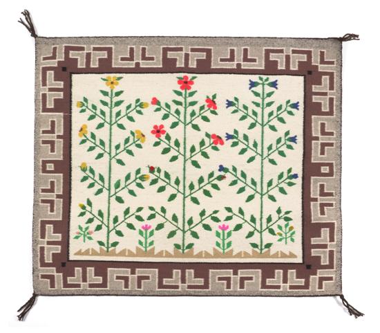 A Navajo Weaving Teec Nos Pos