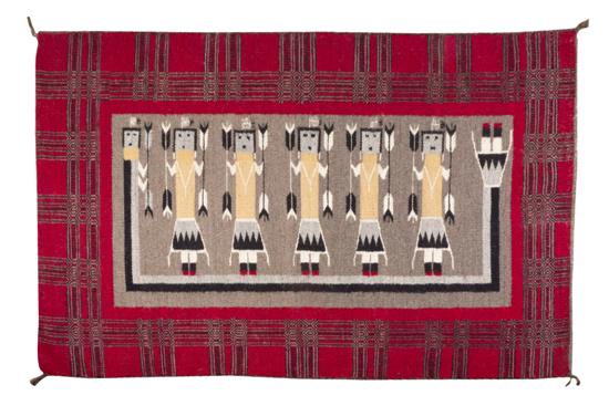 A Navajo Weaving Two Faced